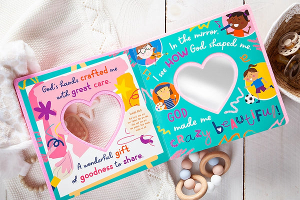 God Made Me Crazy Beautiful (Board Book For Girls, Ages 3+)