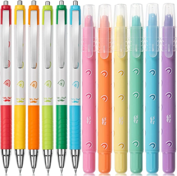 Mr. Pen- Bible Highlighters and Pens, No Bleed, 12 Pack