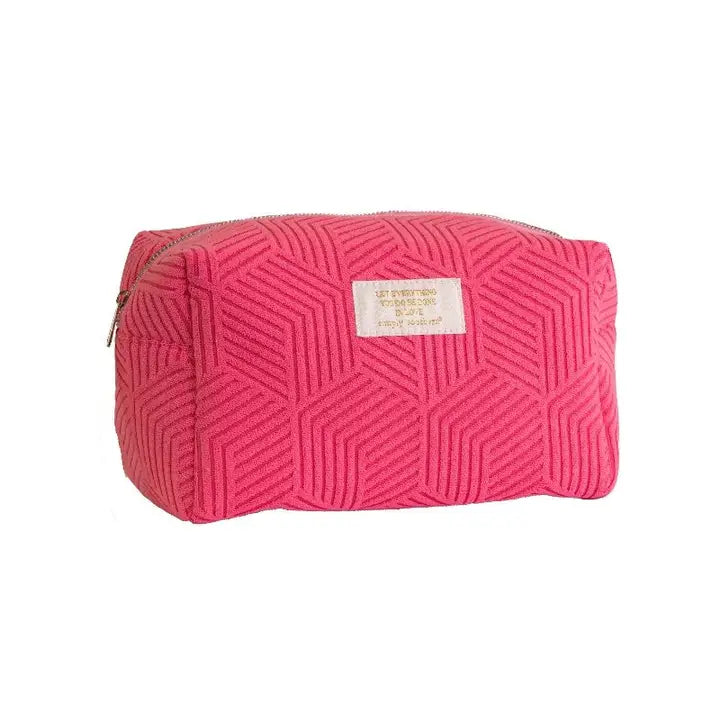 COSMO Cosmetic Bag-Hot Pink