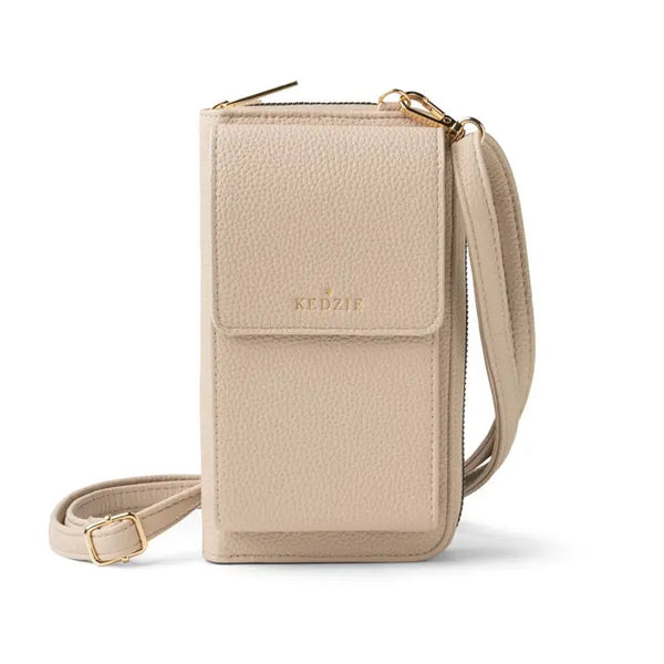Kedzie Eclipse Smartphone Crossbody | Cream