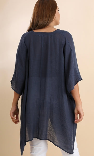 V-Neck Kaftan-PLUS