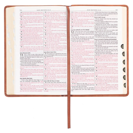 KJV Bible Deluxe Gift Faux Leather