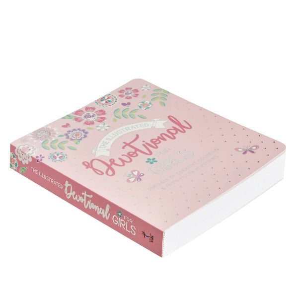 Kid Book Illustrated Devotional For Girls Softcover