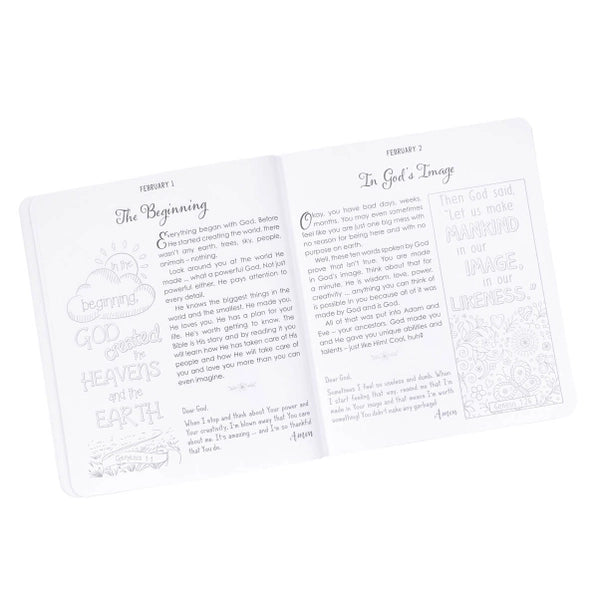 Kid Book Illustrated Devotional For Girls Softcover