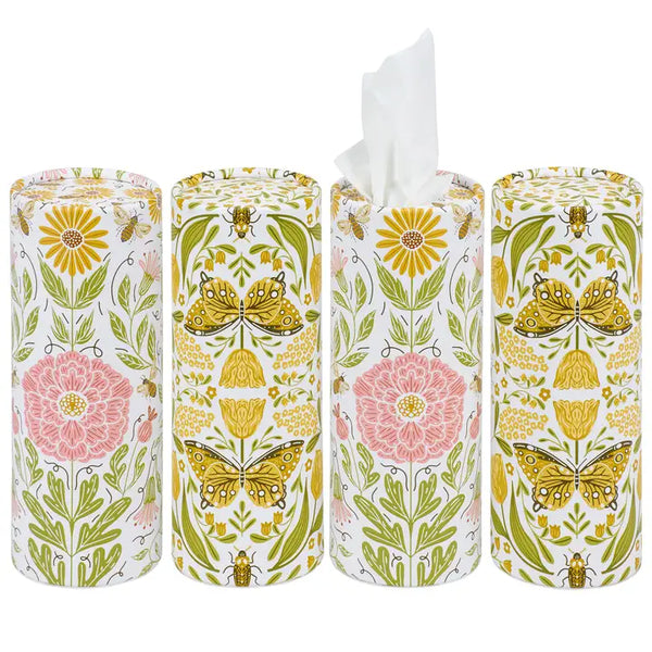 Dragonfly Folk Art Tissue Box Set