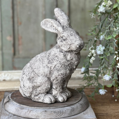 12” Sitting Rabbit