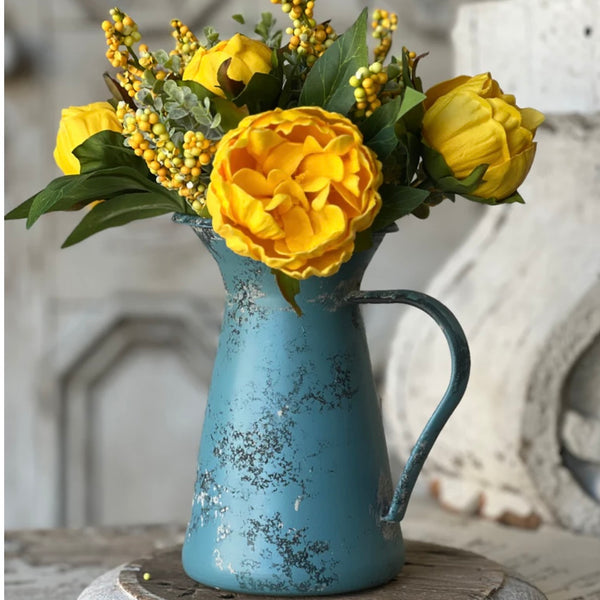 8” Blue Pitcher