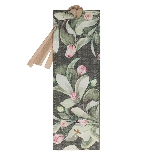 Faux Leather Green Everything Is Beautiful Ecc 3:11-Bookmark