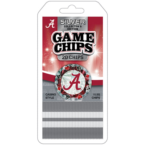 Alabama 20 Piece Poker Chips