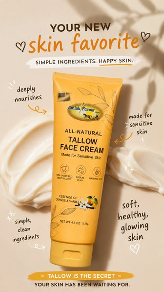 Amish Farms All-Natural Tallow Face Cream