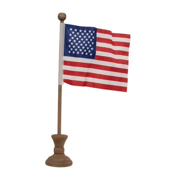 Pedestals with Flags