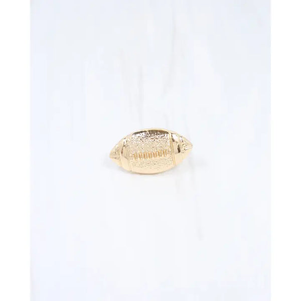 Sally Scarf Slide Football Gold