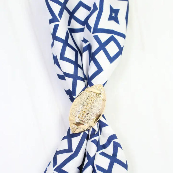 Sally Scarf Slide Football Gold