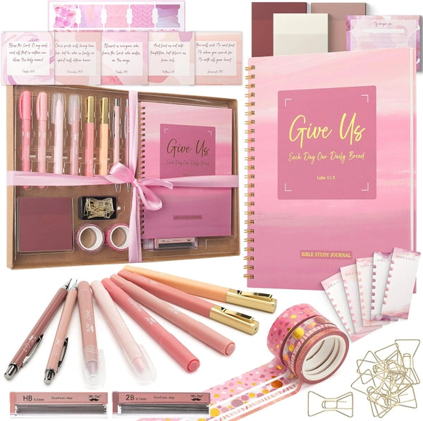 Golden Blush Bible Journaling Kit For Women
