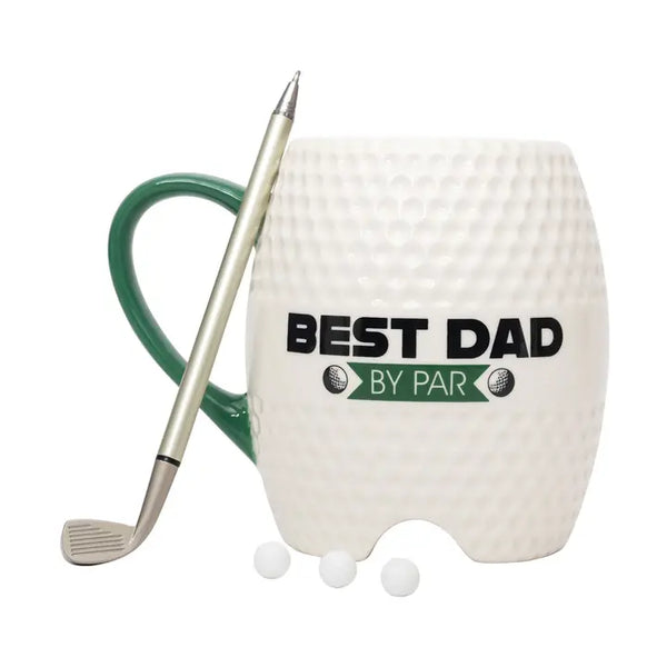 Golf Mug - Best Dad | Golf Mug & Pen Set