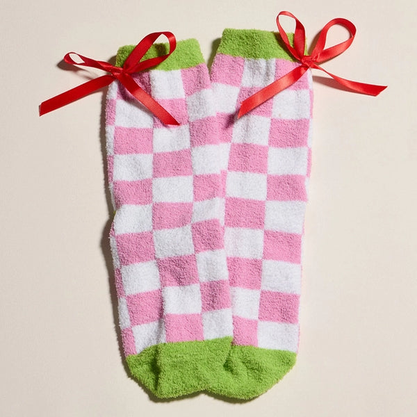 4Pairs -Green Monster Grinch Christmas Bundle Socks Set