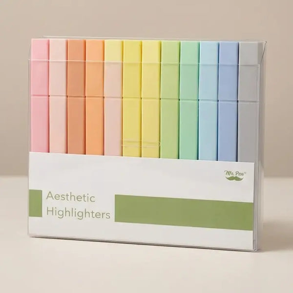 Highlighters 12 Pack Macaron