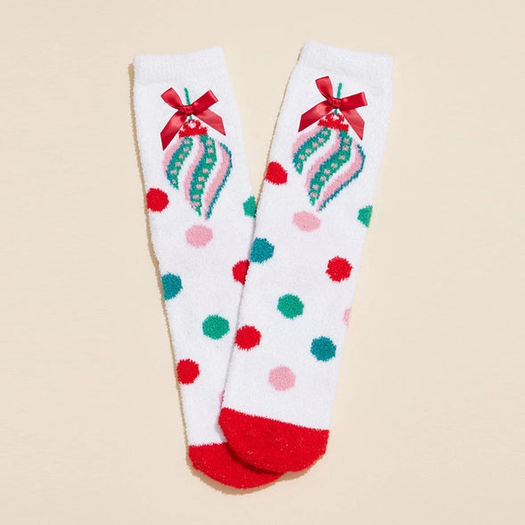 4Pairs -Snowman Holly Christmas Gift Socks