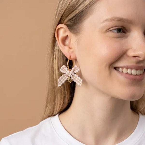 Signature Hoop Earrings-Harvest Honey