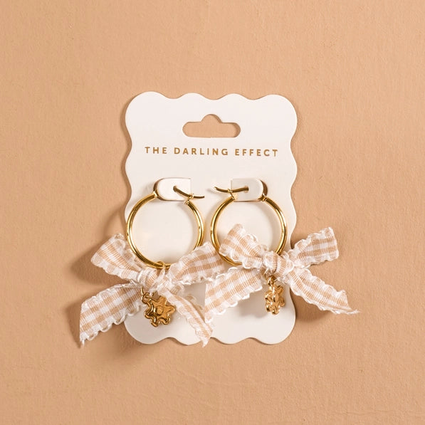 Signature Hoop Earrings-Harvest Honey
