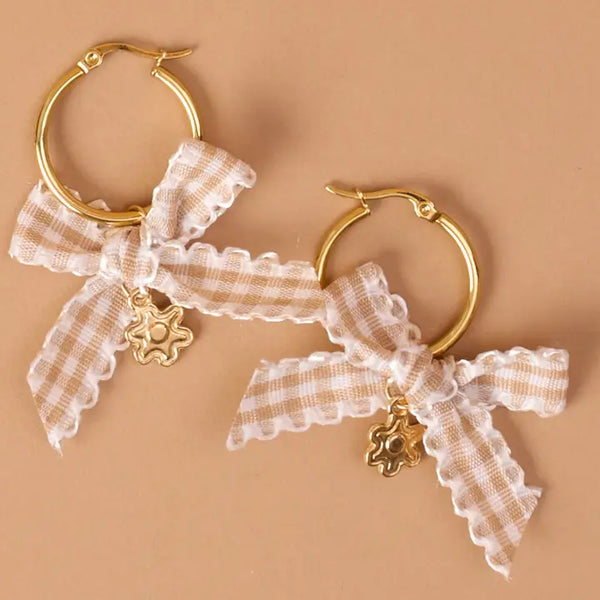 Signature Hoop Earrings-Harvest Honey