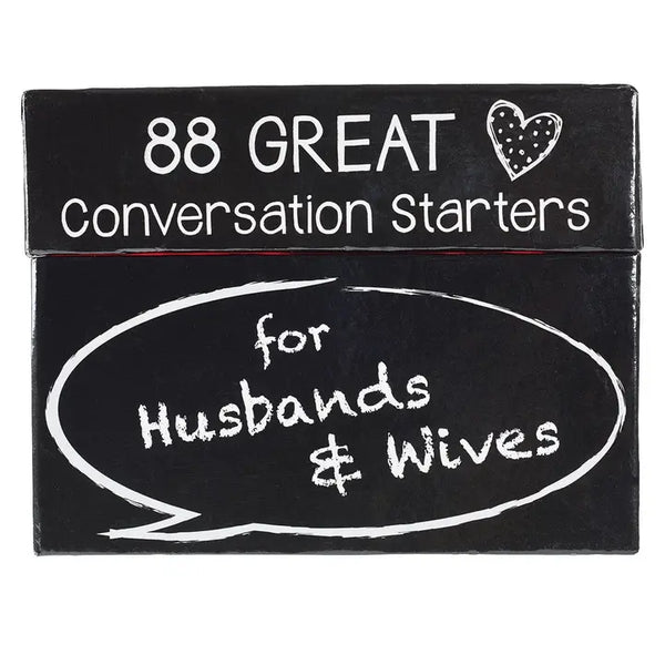 88 Conversation Starters For Husbands & Wives