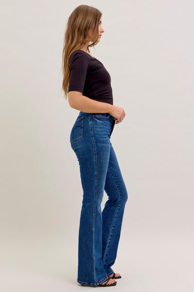 Judy Blue HW Tummy Control Bootcut | Short Inseam