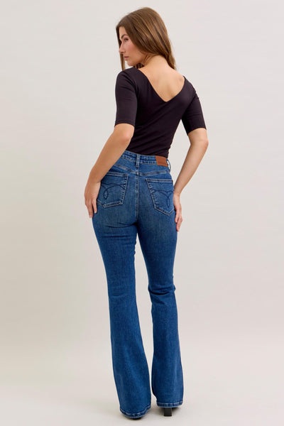 Judy Blue HW Tummy Control Bootcut | Short Inseam