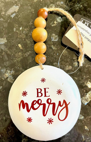 Merry Bead Ornaments