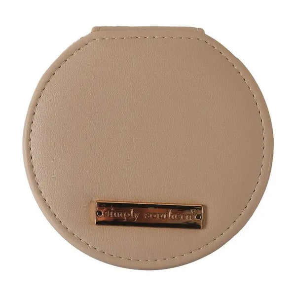 Simply Southern PU Leather Jewelry Box | Cream, CHAI & AZUR