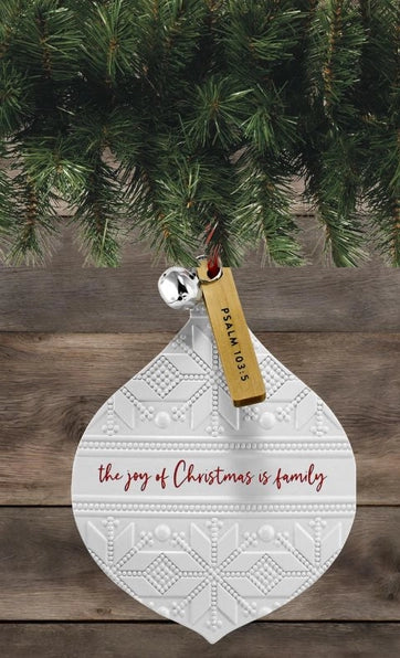 Joy of Christmas Ornament