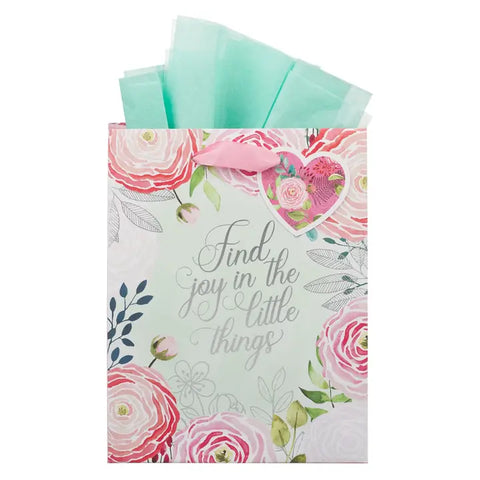 Find Joy in the Little Things- Medium Gift Bag