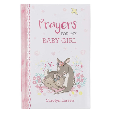 Kid Book Prayers For My Baby Girl Padded Hardcover