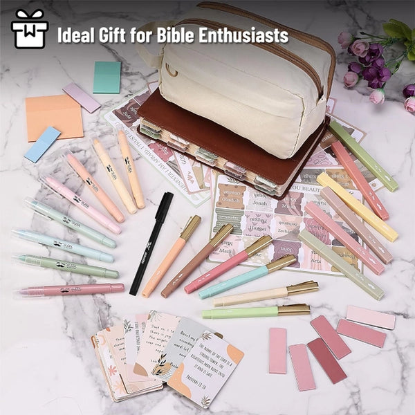 Bible Journaling Kit with 20 Prayer Cards