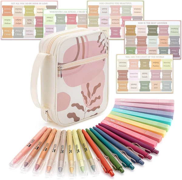 24 Pcs Bible Journaling Kit