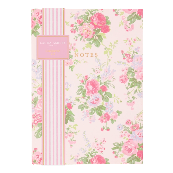 Laura Ashley English Garden Journal Hot Pink 6x8
