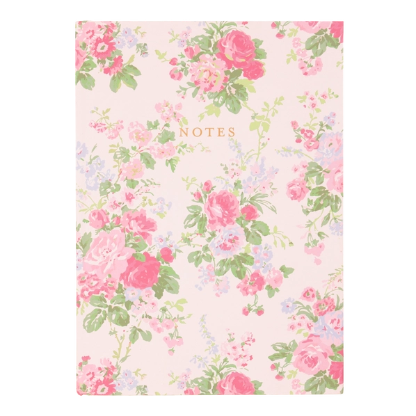 Laura Ashley English Garden Journal Hot Pink 6x8