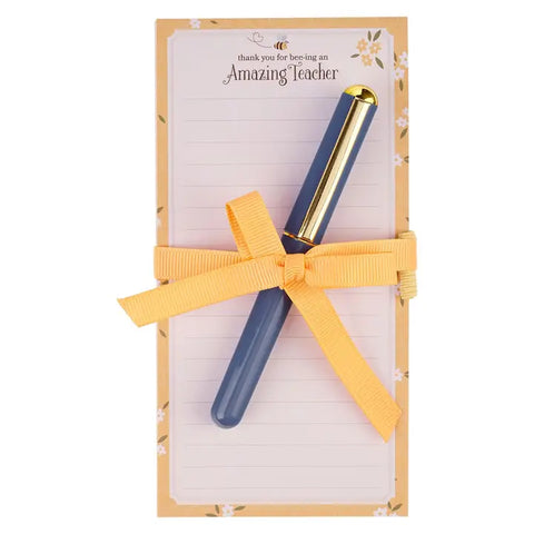 Amazing Teacher Magnetic Shopping List with Pen