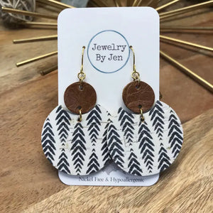 Luna Earrings | 2 Different Patterns