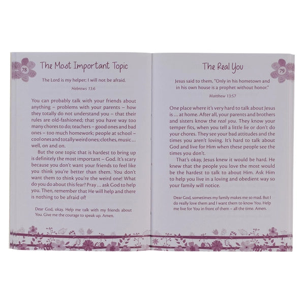 Kid Book Mini Devotions for Girls Softcover