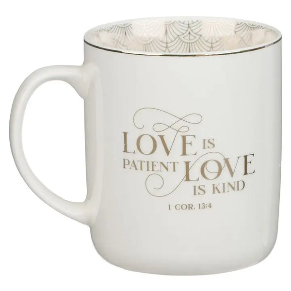 Mr. & Mrs. 1 Cor. 13:4 2pc Mug Set