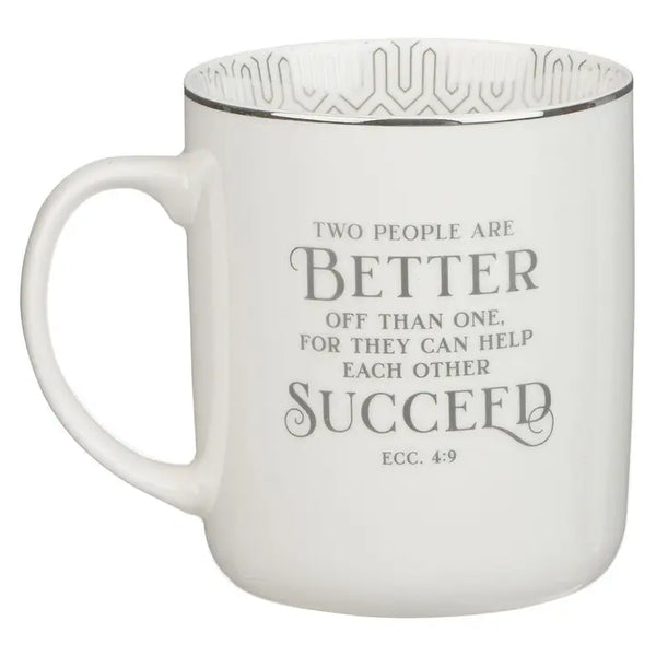 Mr. & Mrs. 1 Cor. 13:4 2pc Mug Set