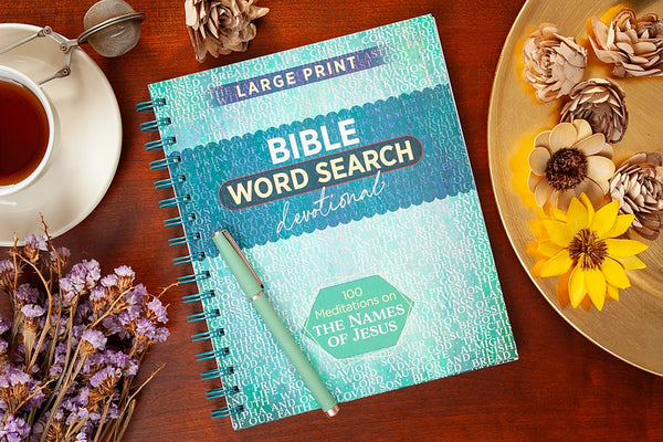 100 Meditations On the Names of Jesus (Word Search Devo)