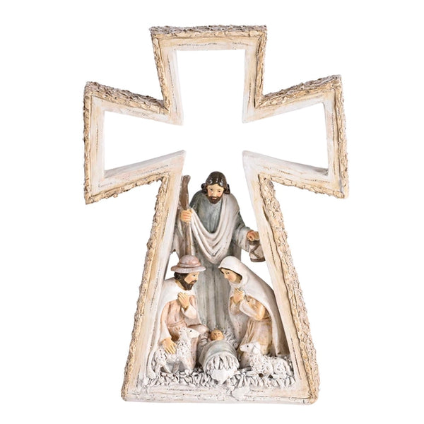 Nativity Holy Family in Cross