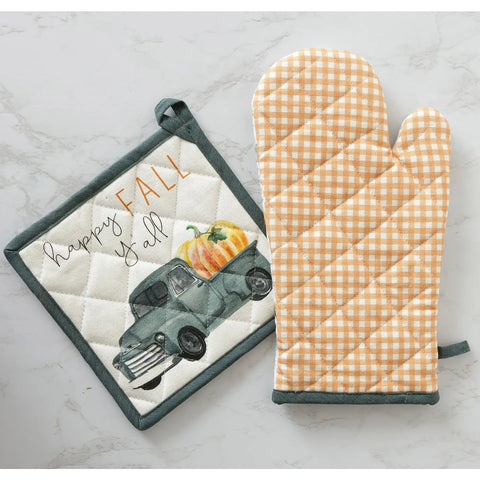 Pick of the Patch-Oven Mitt and Pot Holder Set
