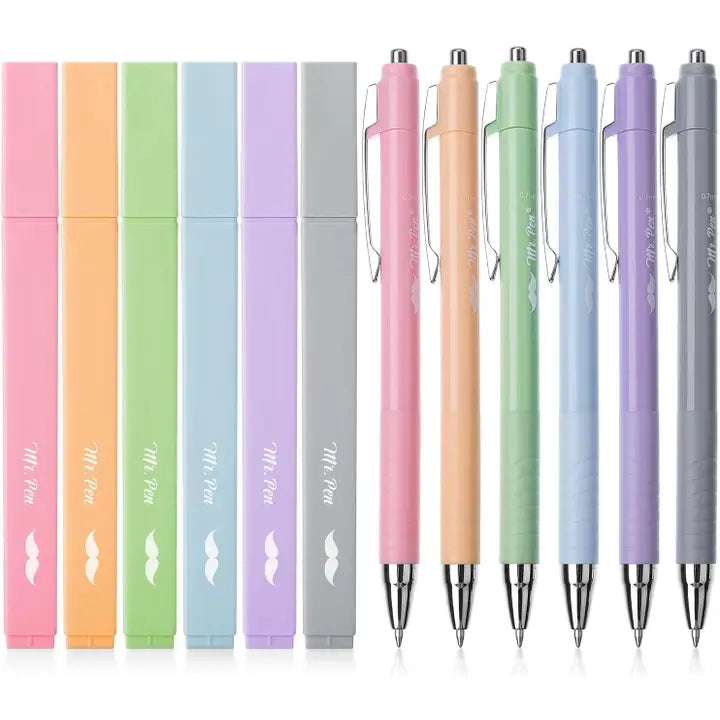Mr. Pen No Bleed Aesthetic Highlighters & Pens