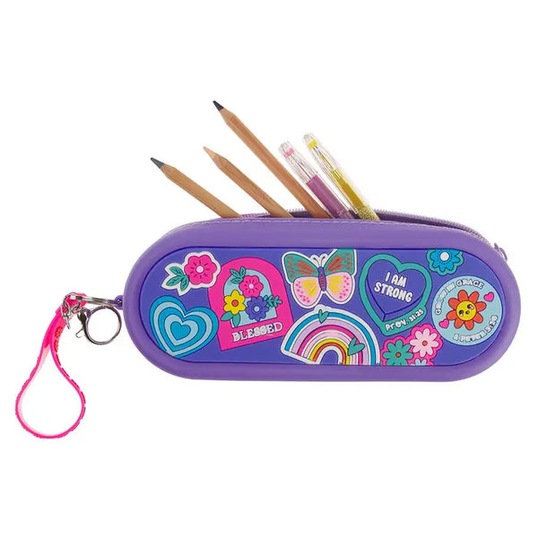 Pencil Case I Am Strong Prov. 31:25 | Purple