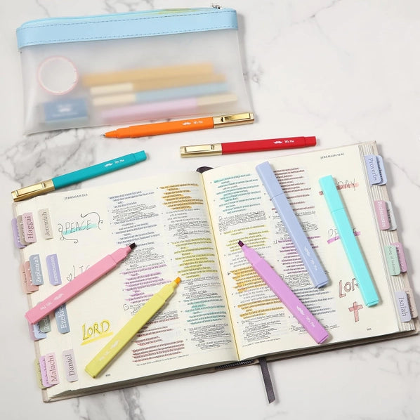 Bible Safe Highlighters & Gel Pens Set