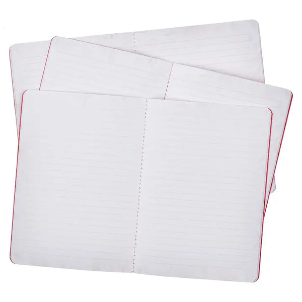 Large Notebook3pc Set White Isa. 62:4, Pink 2 Cor. 5:7, Pink