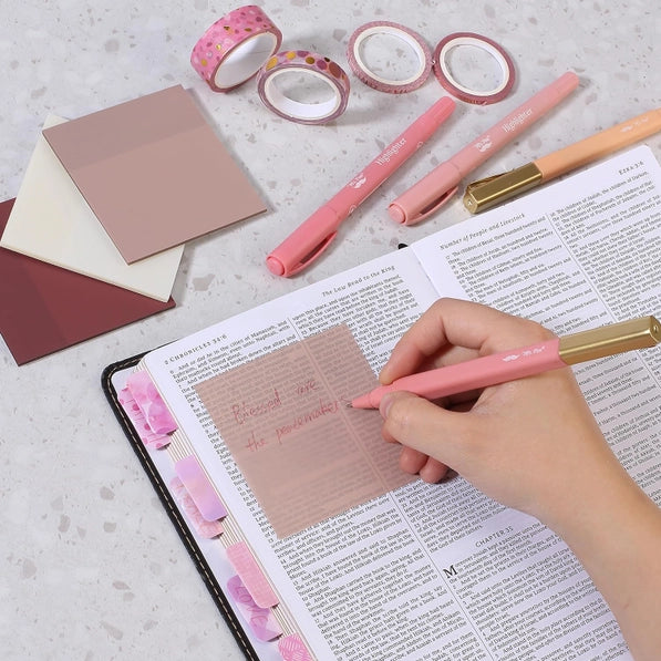 Pink Bible Journaling Kit For Women